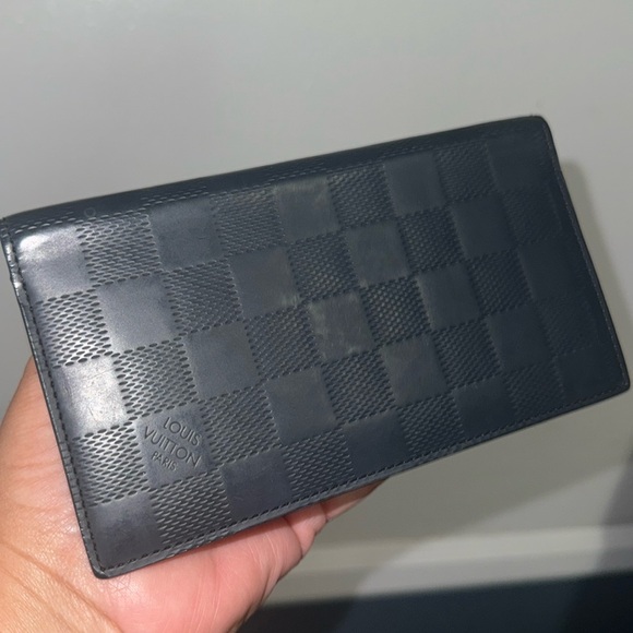 💯AUTHENTIC LOUIS VUITTON Agenda Poshe - Onyx Damier Bill Holder - Picture 11 of 12